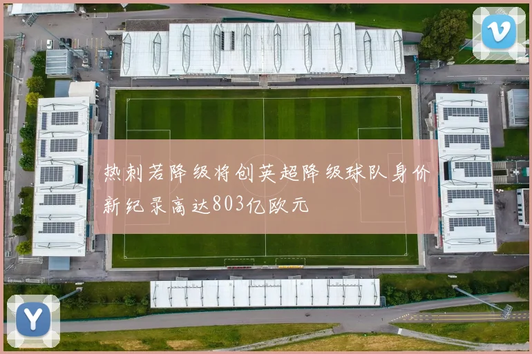 热刺若降级将创英超降级球队身价新纪录高达803亿欧元